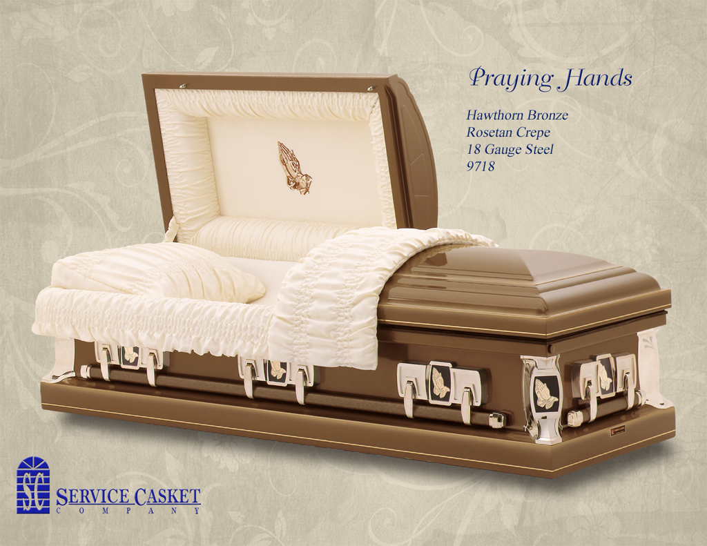 Praying Hands Hawthorn Bronze